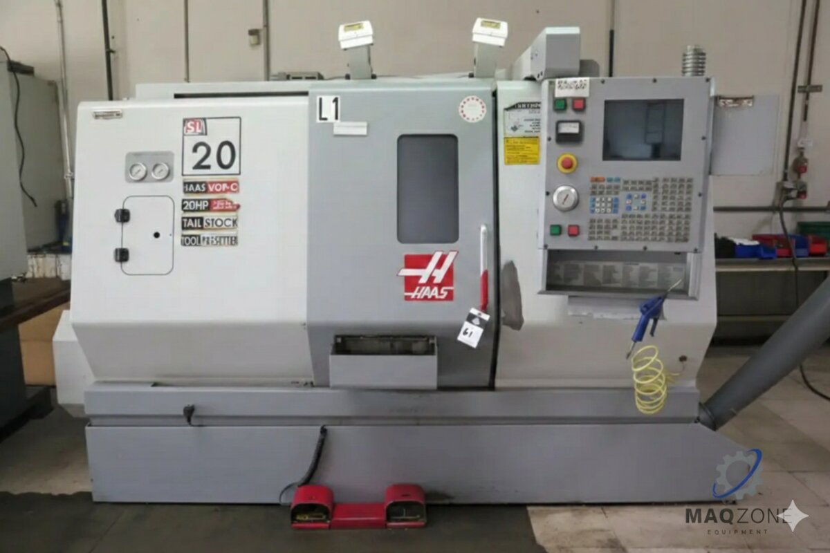 Torno HAAS SL-20T vista 2