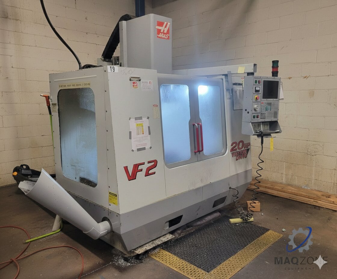 Centro de Maquinado Vertical HAAS VF-2 4 Ejes 2000 vista 6